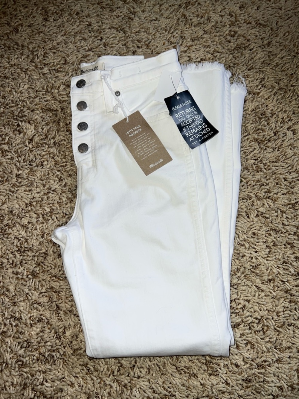 Brand new Madewell jeans